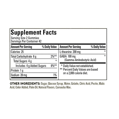 Nature Made calm support gummies bottle