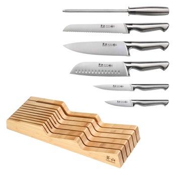 Cangshan Sanford Series German steel in-drawer knife set