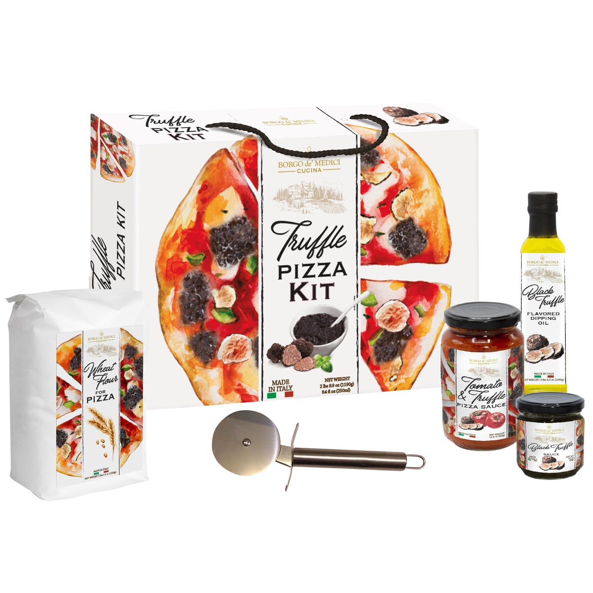 Made in Italy Borgo de Medici truffle pizza kit