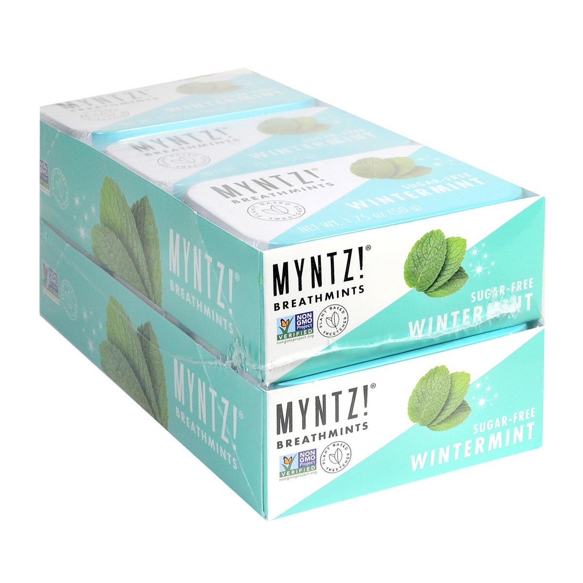 MYNTZ sugar free wintermint breathmints 12-count