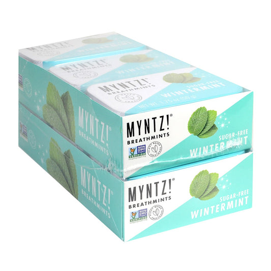 MYNTZ sugar free wintermint breathmints 12-count