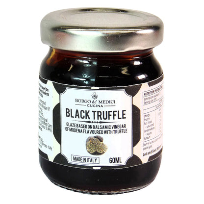 Black truffle sauce included in gourmet tray set