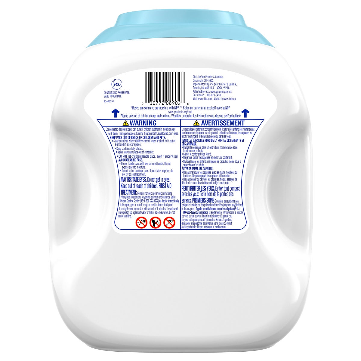 Tide hypoallergenic laundry pods for sensitive skin