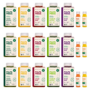 Pulp and Press 3-day organic cold pressed juice cleanse kit
