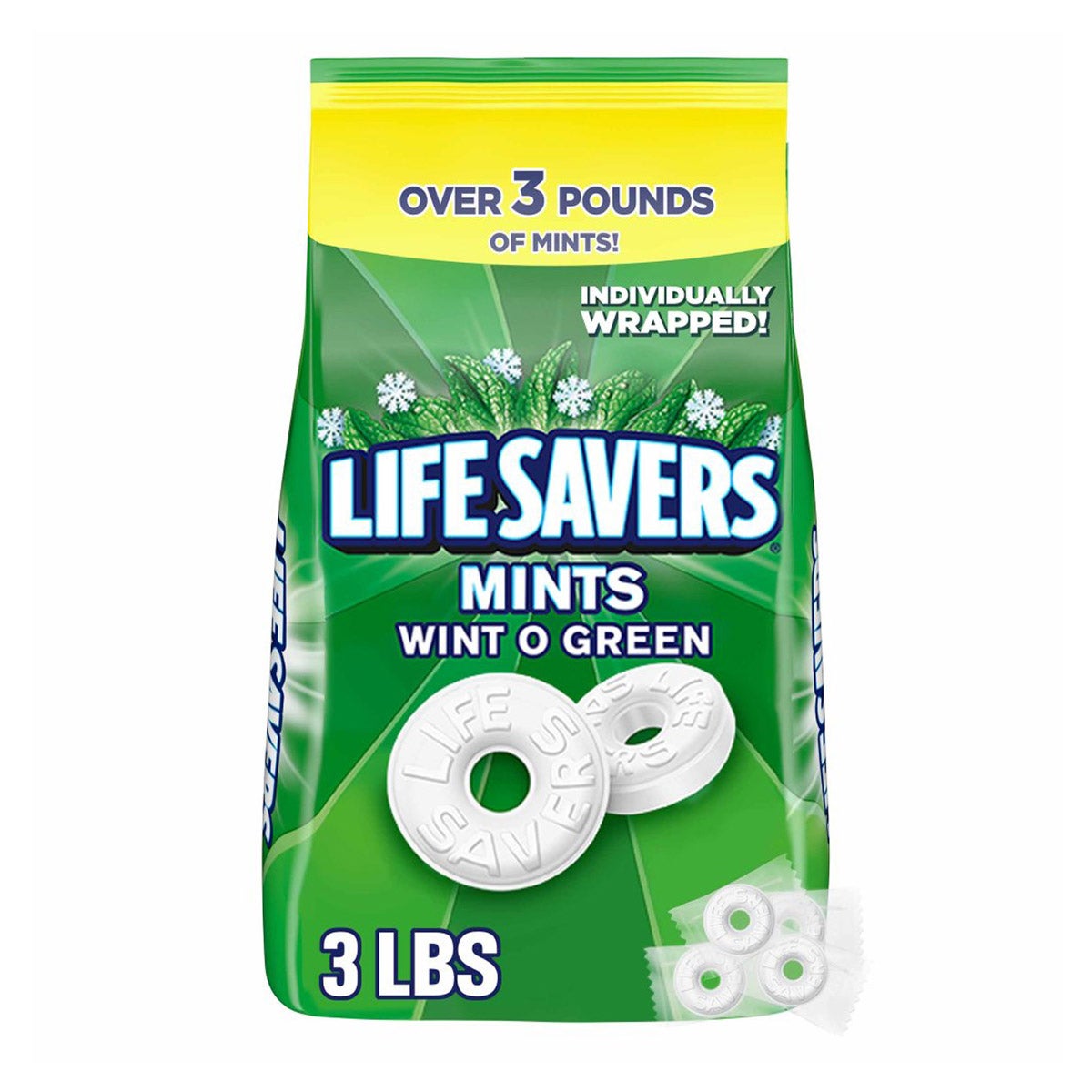 Life Savers Wint-O-Green breath mints 53.95 oz bag