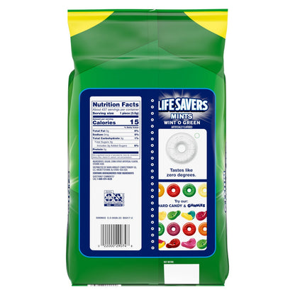 Individually wrapped Life Savers hard candy mints