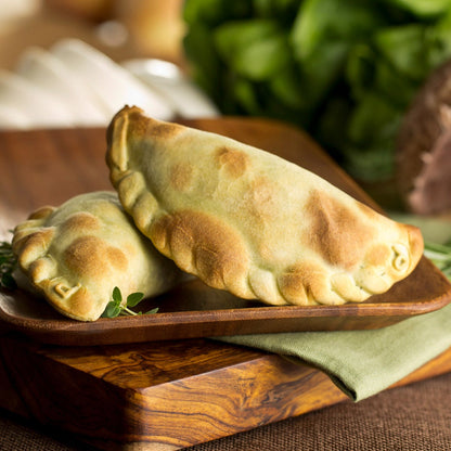Premium baked empanadas in frozen variety combo