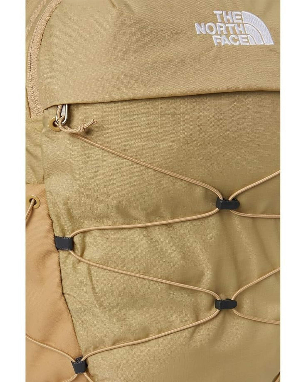 The North Face khaki casual backpack bag