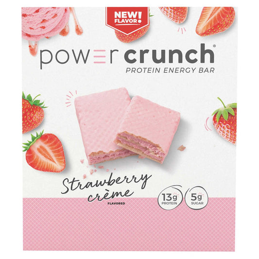 Power Crunch protein bars 12-count strawberry creme