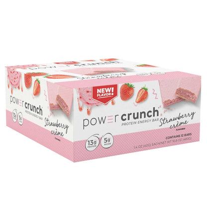Power Crunch 13g protein snack bar front view