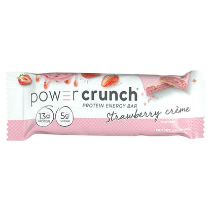 Power Crunch wafer-style protein bar nutrition pack