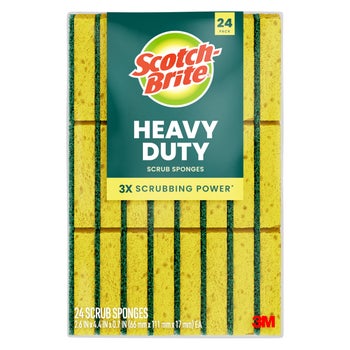 Scotch-Brite heavy duty sponge 24-count pack