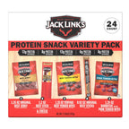 Jack Link's savory protein snack variety pack packaging