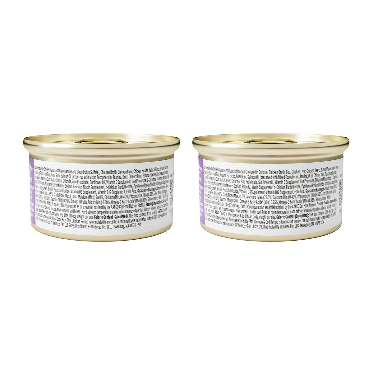 Wellness Good Kitty chicken and cod recipe wet cat food