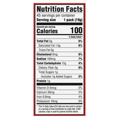 Nabisco RITZ crackers individual snack packs