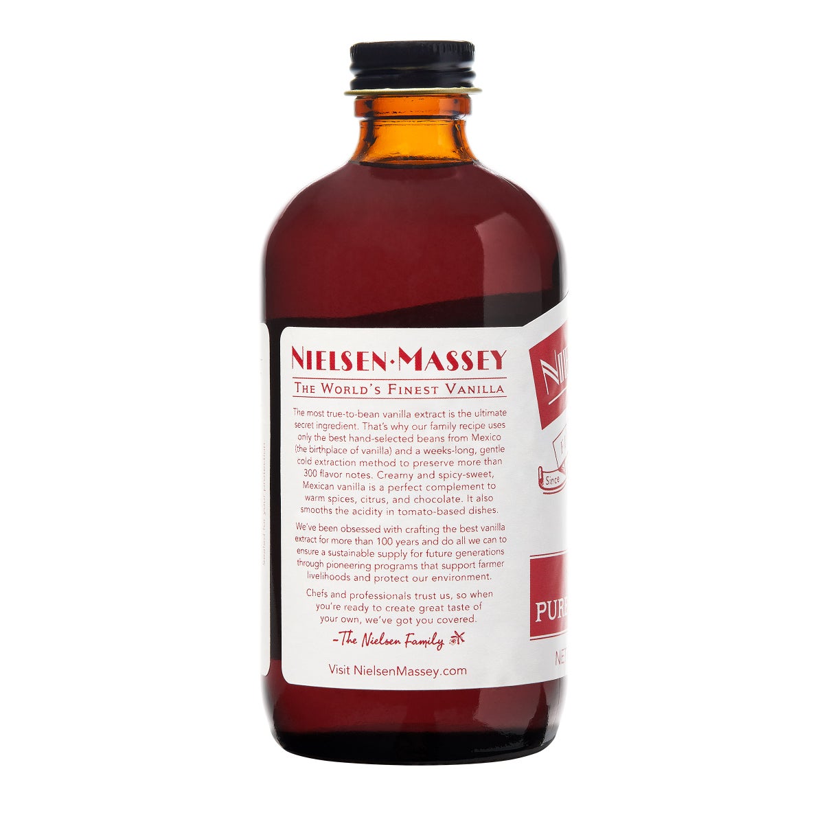 Two 8 oz bottles of Mexican vanilla extract