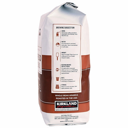 2.5 lb Kirkland Signature espresso blend coffee