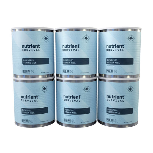Nutrient Survival powdered milk 6-pack with 360 servings