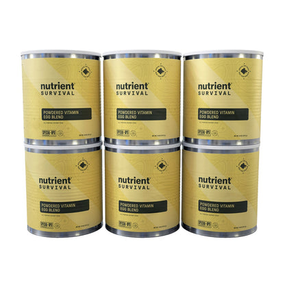 Nutrient Survival powdered vitamin eggs 6-pack emergency food
