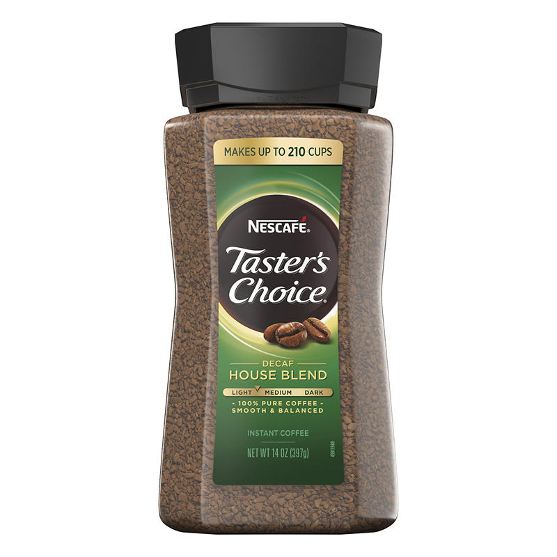 Nescafe Taster's Choice decaffeinated instant coffee 14 oz