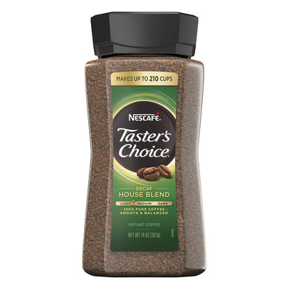 Nescafe Taster's Choice decaffeinated instant coffee 14 oz