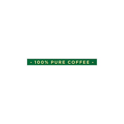 Nescafe house blend decaf coffee in glass container