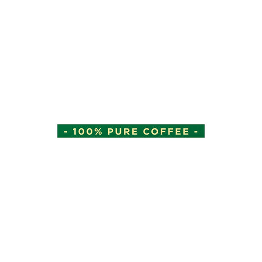 Nescafe house blend decaf coffee in glass container