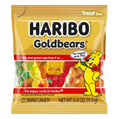 Haribo Goldbears mini bags 125-count candy pack