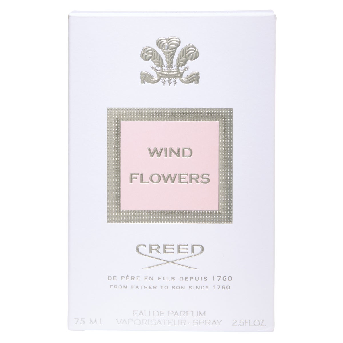 Creed Wind Flowers fragrance packaging 2.5 fl oz