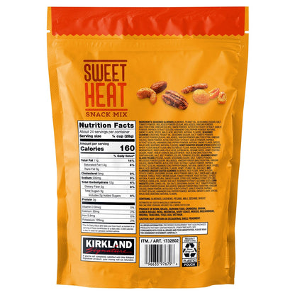 24 oz Kirkland Signature savory sweet snack mix