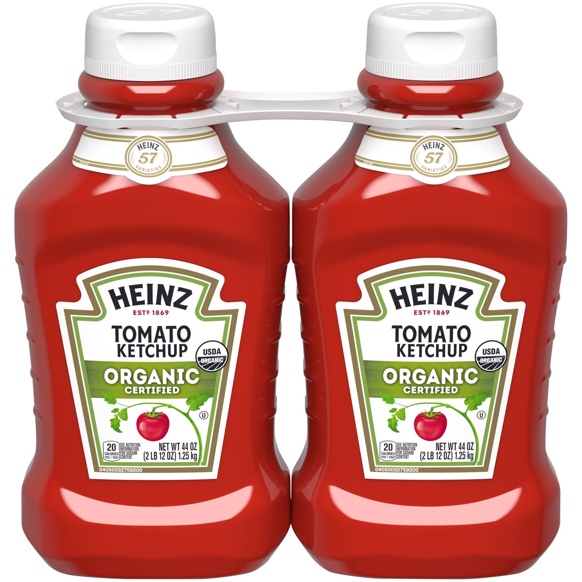 Heinz Organic Tomato Ketchup 44 oz 2-count