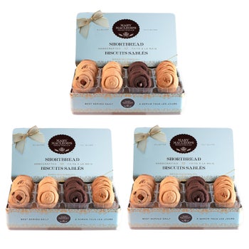 Mary Macleod's shortbread variety tin 3-pack