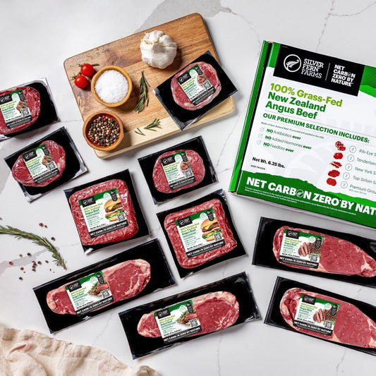 Silver Fern Farms steak box with assorted cuts