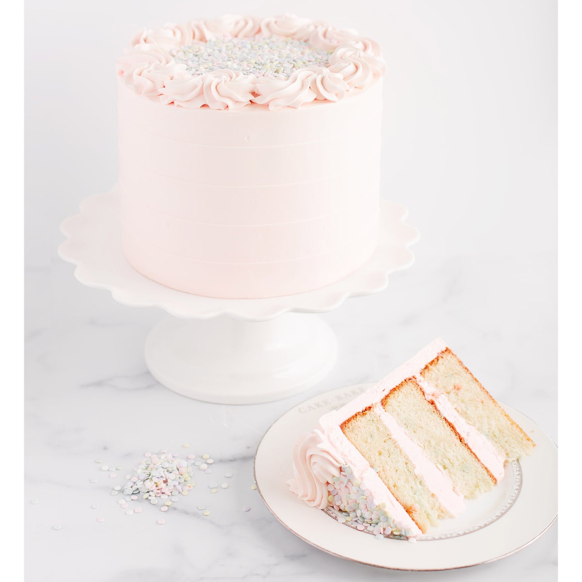 The Cake Bake Shop 8-inch Pixie Fetti cake
