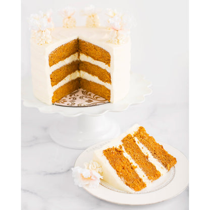 The Cake Bake Shop 8 inch carrot cake with cream cheese frosting