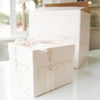 Elegant 8 inch celebration cake from The Cake Bake Shop