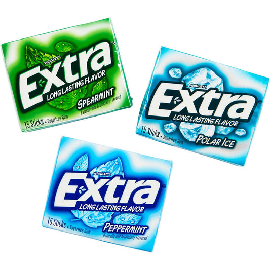 Extra 15-stick sugar free chewing gum