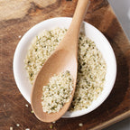 Kirkland Signature hemp hearts nutrition and organic labeling