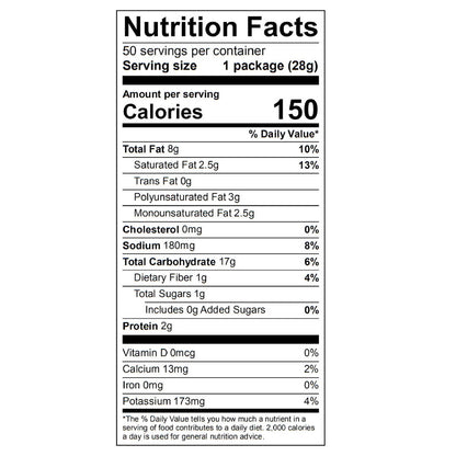 Takis Blue Heat 1 oz snack bags
