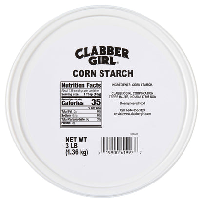 Gluten free Clabber Girl corn starch pantry staple