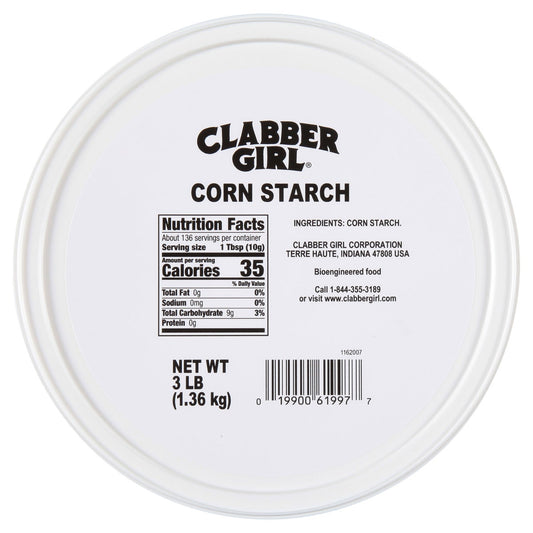 Gluten free Clabber Girl corn starch pantry staple