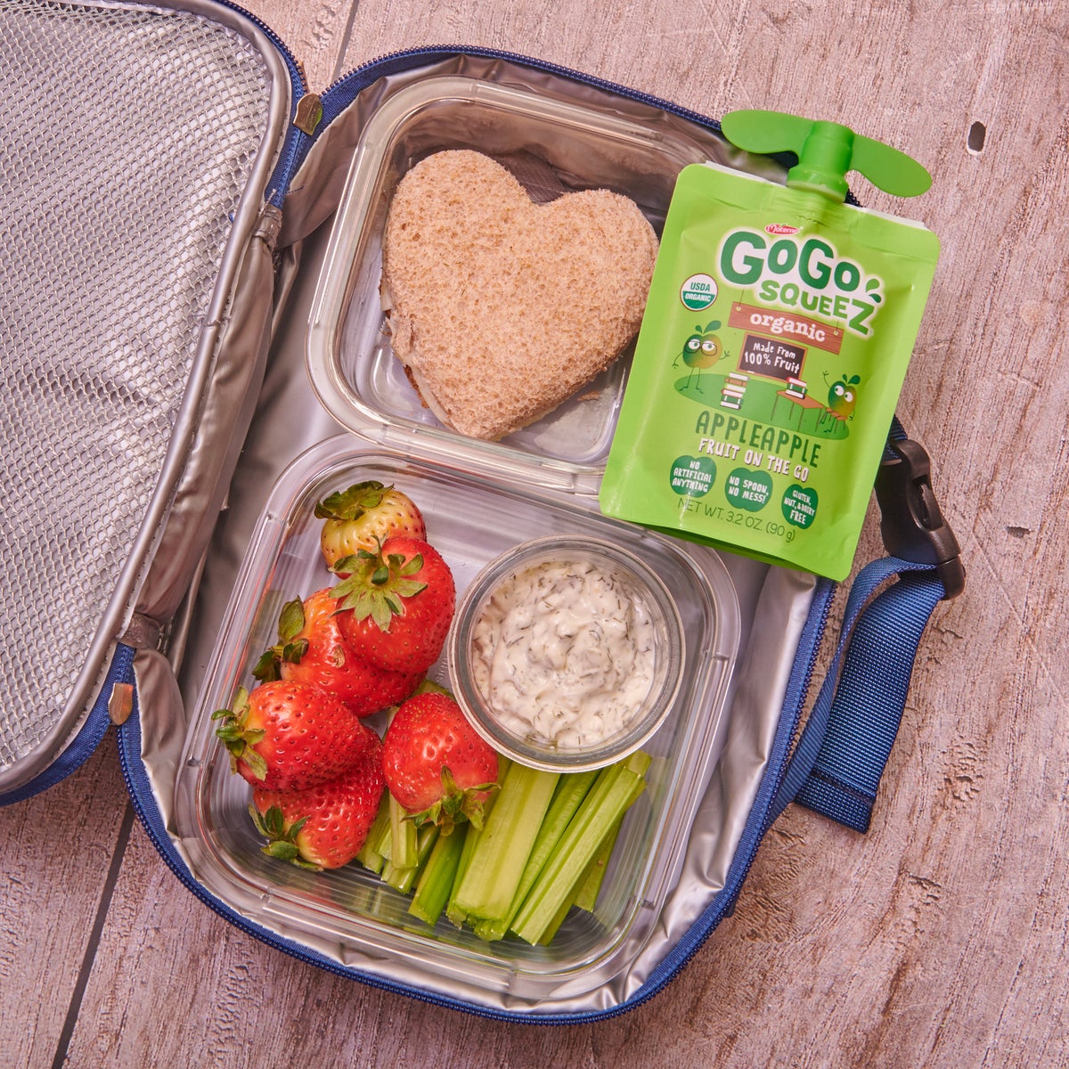 GoGo squeeZ 3.2 oz applesauce pouches