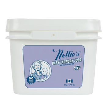 Nellie's Baby Laundry Soda 500 loads unscented