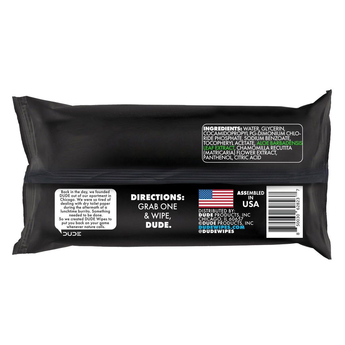 DUDE sewer and septic safe flushable wipes 480 ct