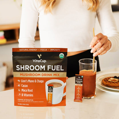 VitaCup Shroom Fuel 48-count packet value pack