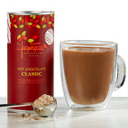 Jacques Torres candy cane and classic hot chocolate tins