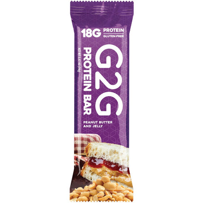 Peanut butter and jelly flavored protein snack bars