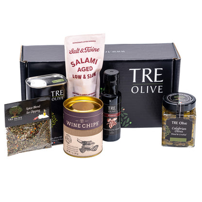 TRE Olive Merenda Gift Box gourmet gift set