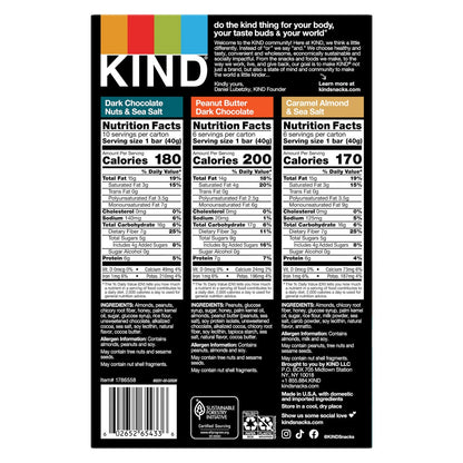 KIND Peanut Butter Dark Chocolate nut bars