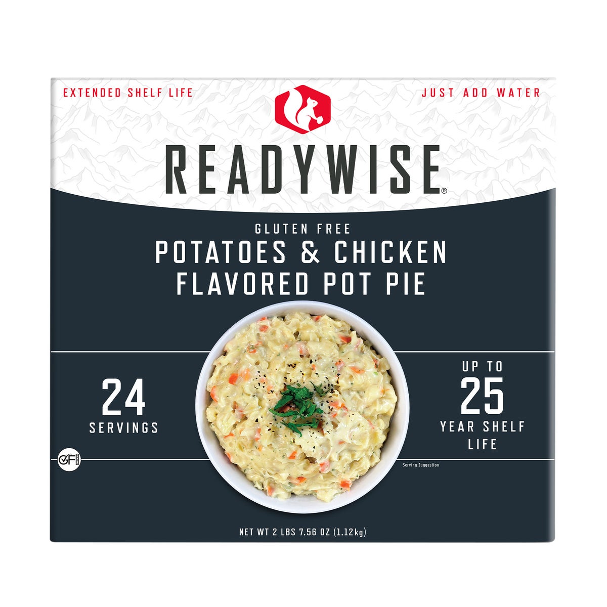 ReadyWise Loaded Baked Potato Casserole emergency food box